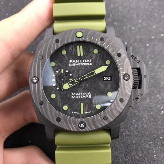Panerai Submersible Marina Militare Replica – Cassa Nera Carbonio