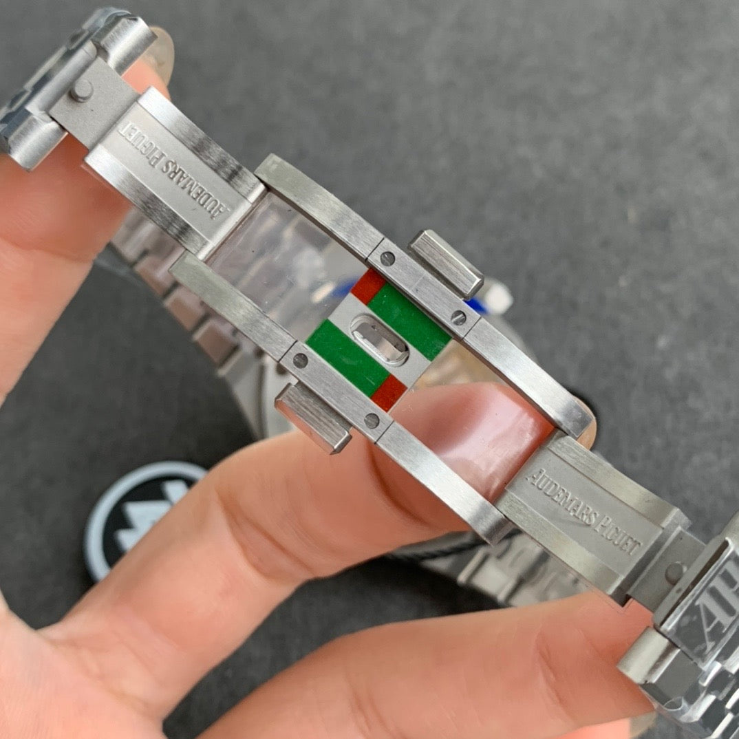 Royal Oak Automatico Acciaio Quadrante Nero Tapisserie – Audemars Piguet