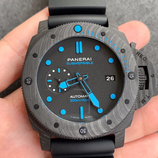 Panerai Submersible Blu Replica – Cassa Carbonio Automatico