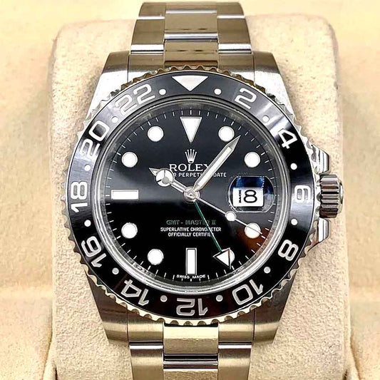 Rolex GMT-Master II Black Bezel – Oyster – Replica