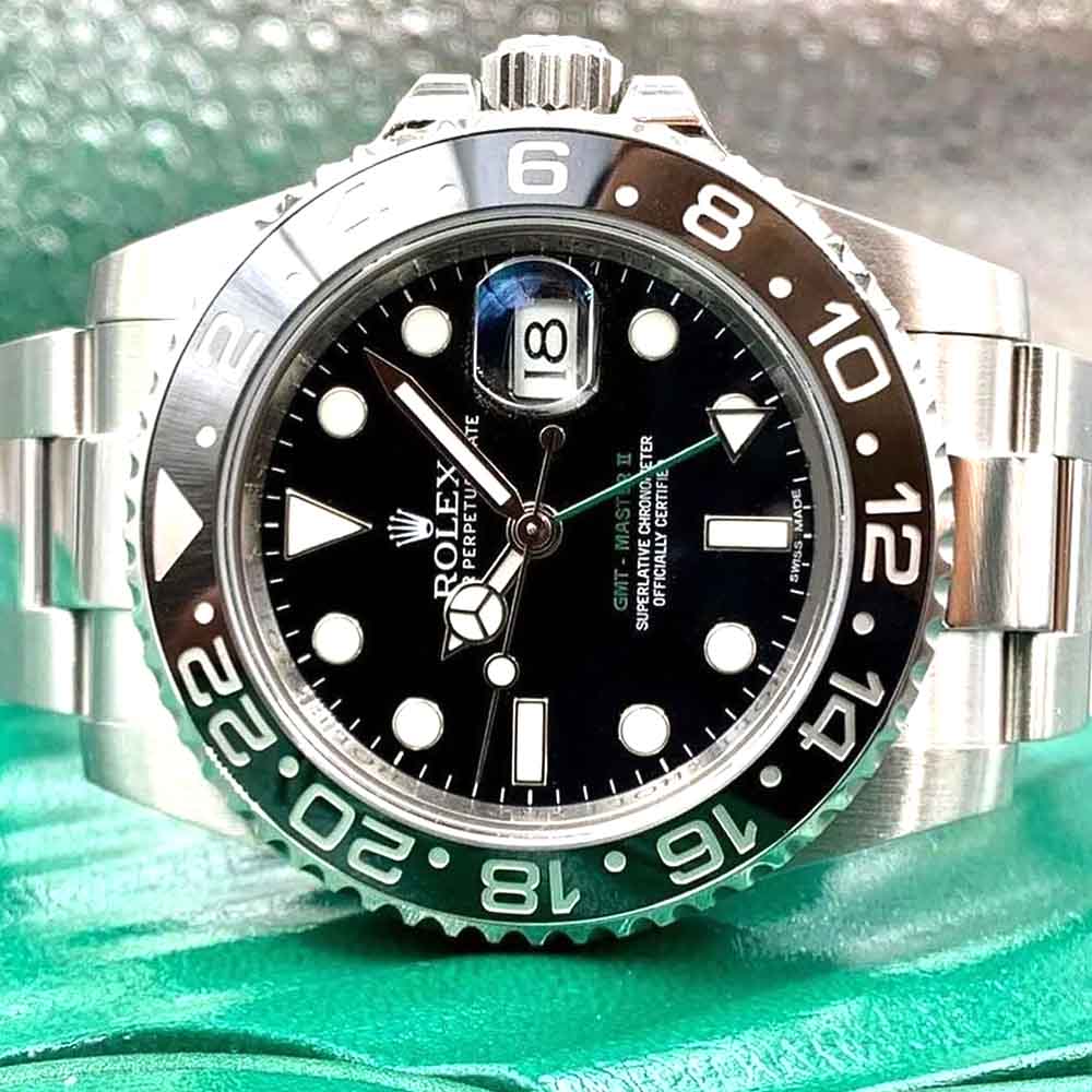 Rolex GMT-Master II Black Bezel – Oyster – Replica