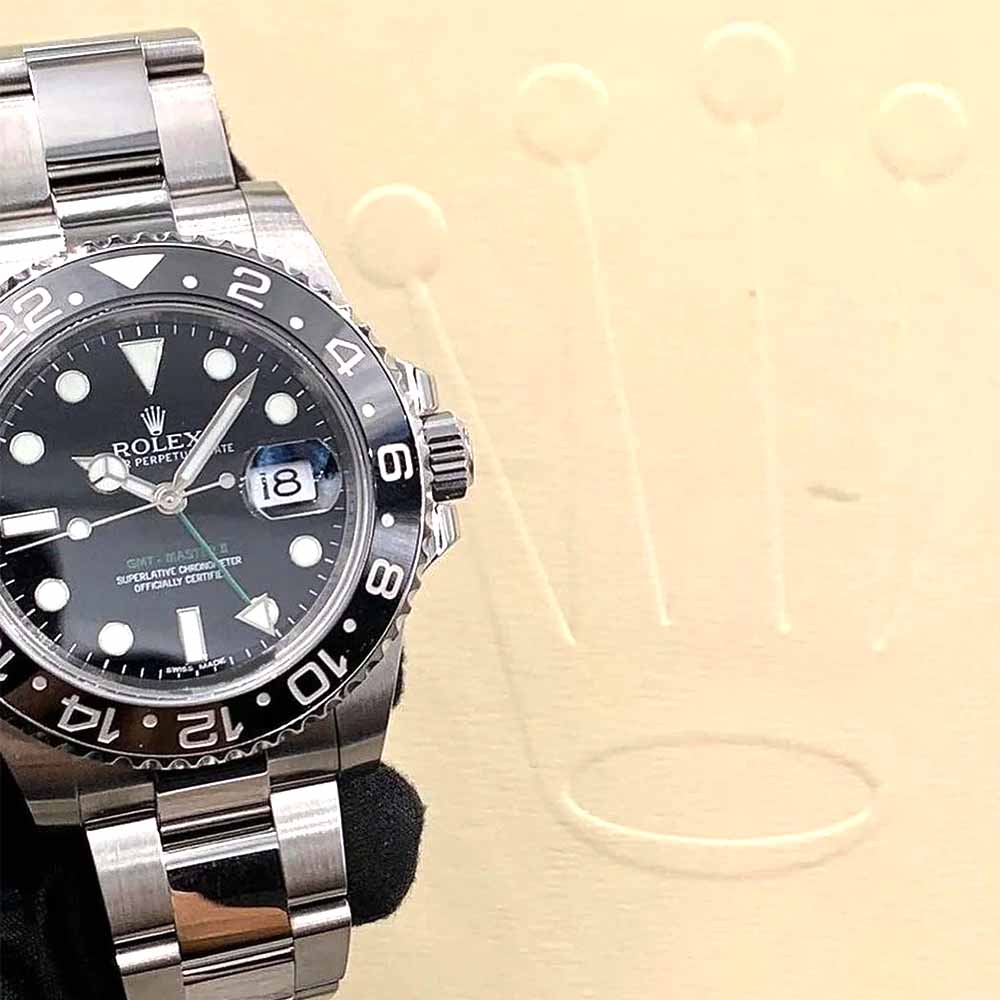 Rolex GMT-Master II Black Bezel – Oyster – Replica