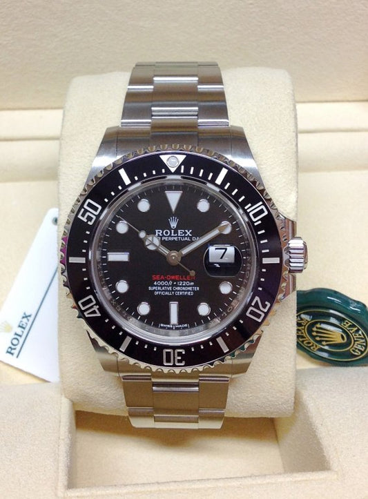 Sea-Dweller Automatico Acciaio Sub 4000ft Quadrante Nero – Rolex