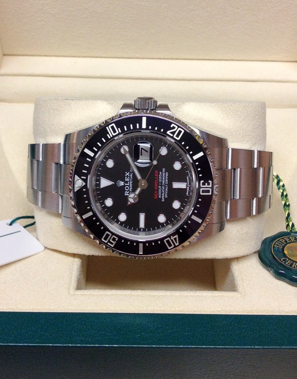 Sea-Dweller Automatico Acciaio Sub 4000ft Quadrante Nero – Rolex