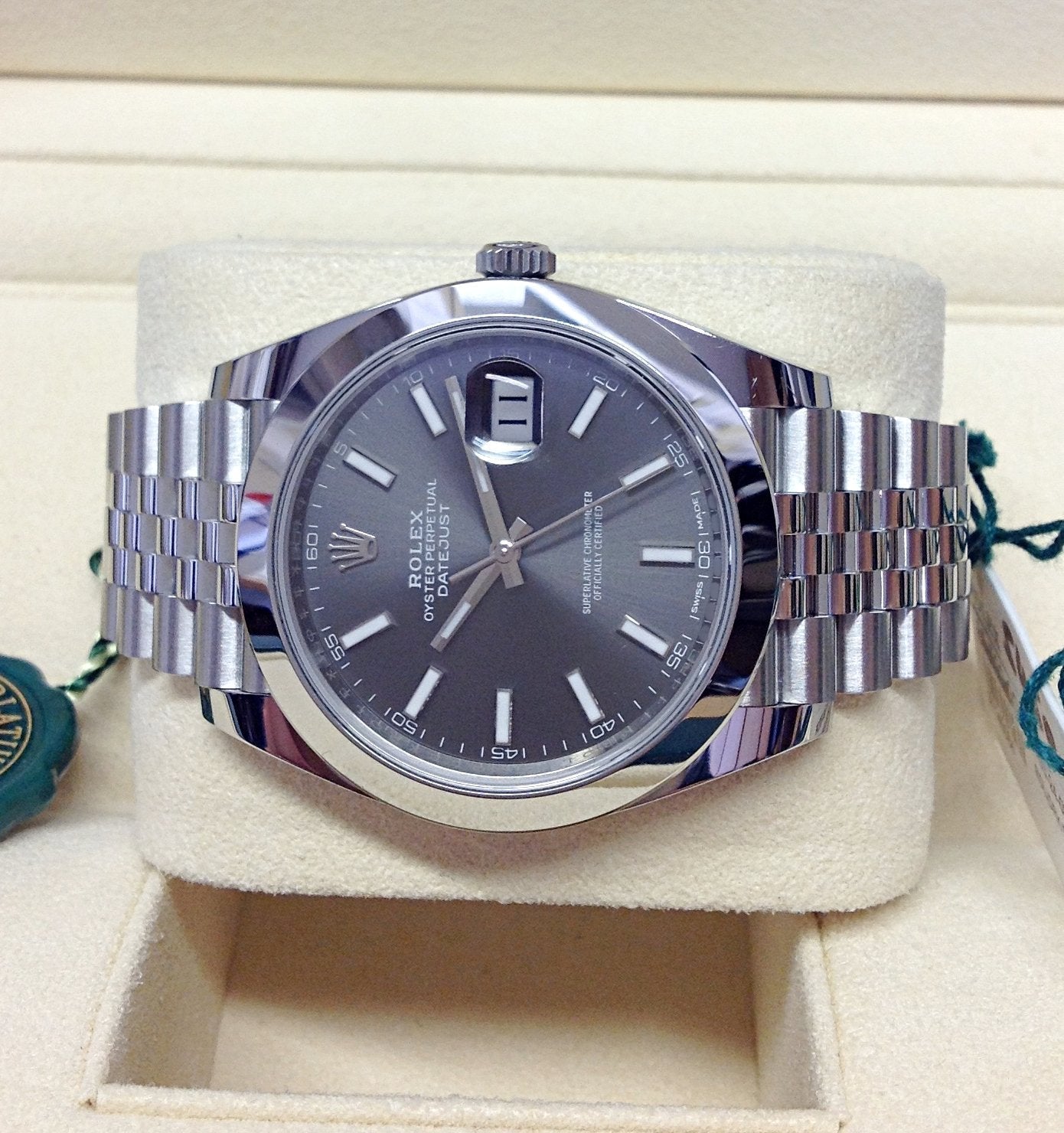 Rolex Datejust 41 Rodio Acciaio | Replica Luxury