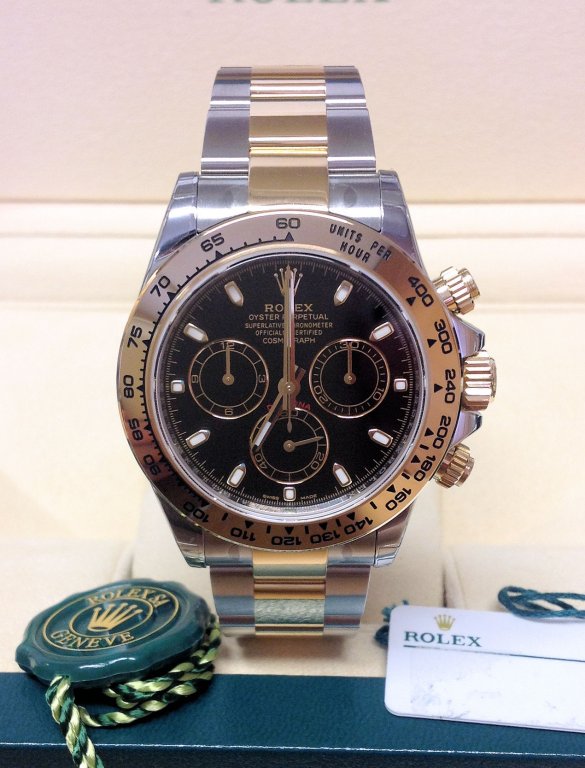 Rolex Daytona Bicolore Nero | Replica Luxury Chronograph