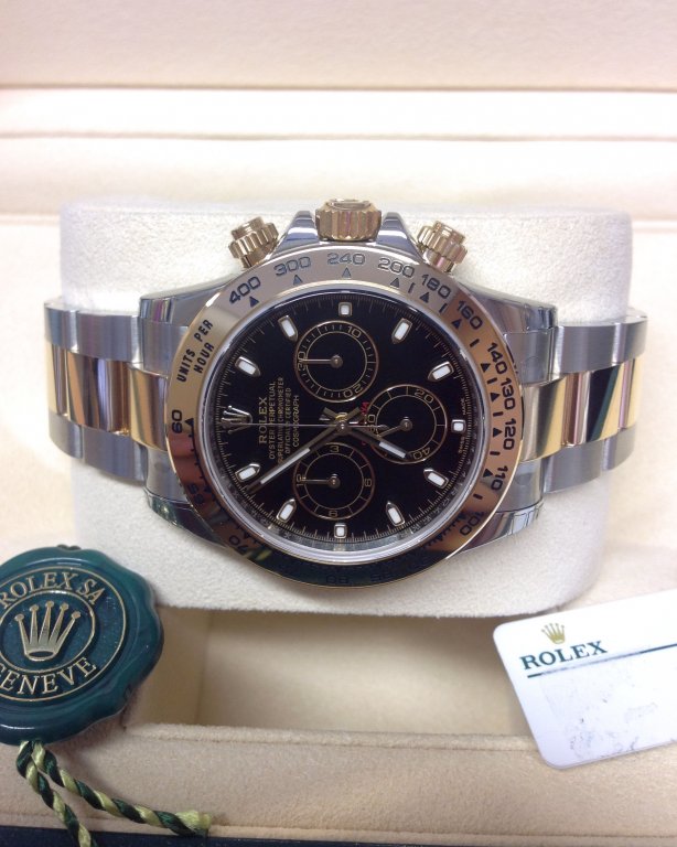 Rolex Daytona Bicolore Nero | Replica Luxury Chronograph