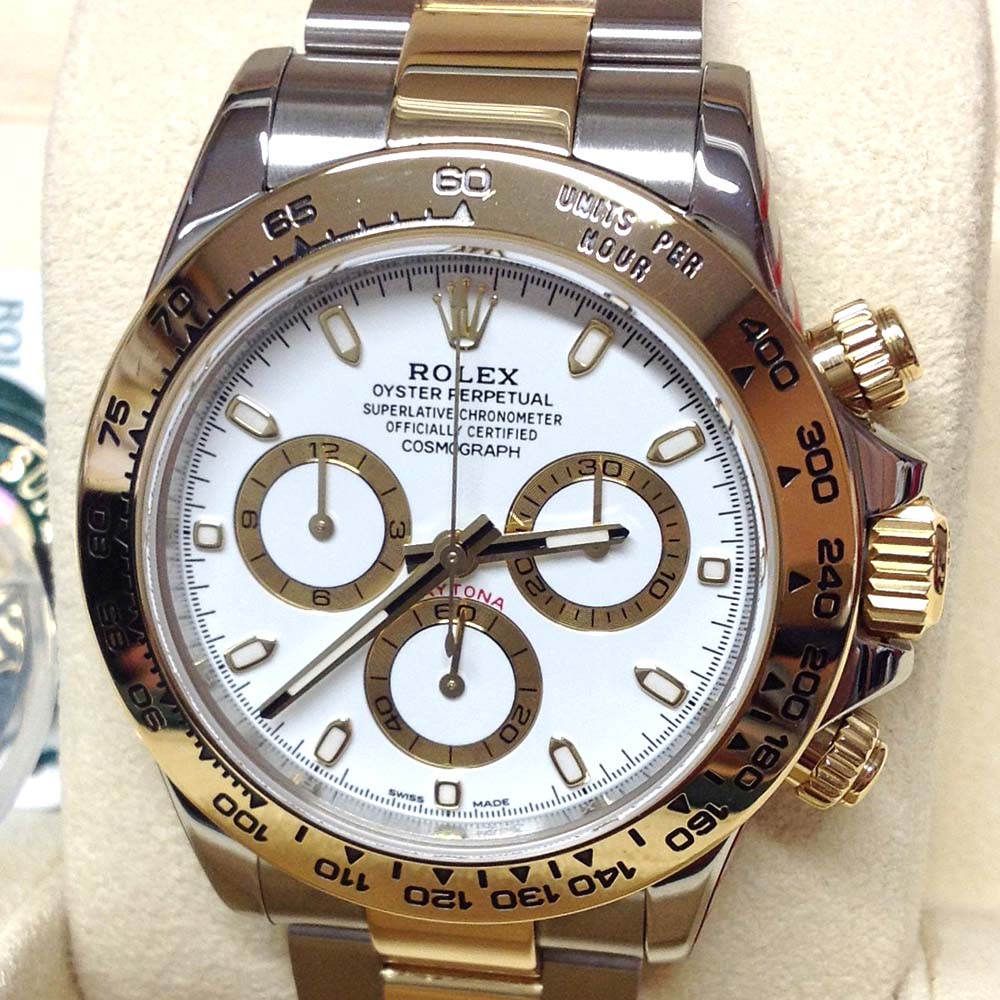 Rolex Daytona 116503 Replica – Acciaio & Oro Quadrante Bianco