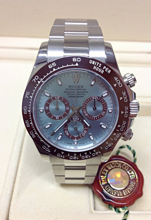 Rolex Daytona Ice Blue Platino | Replica Luxury Chronograph
