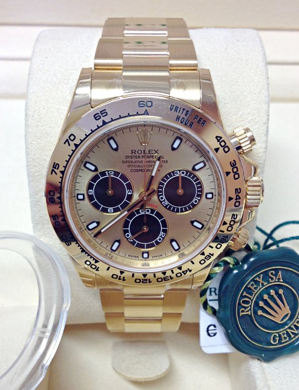 Rolex Daytona Oro Giallo | Replica Luxury Chronograph