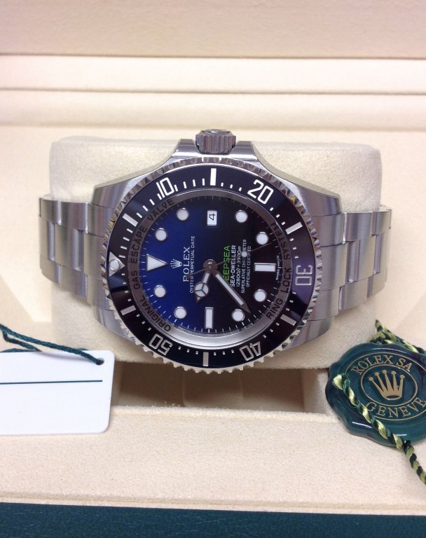 Deepsea Sea-Dweller D-Blue Automatico Acciaio Sub 3900m – Rolex