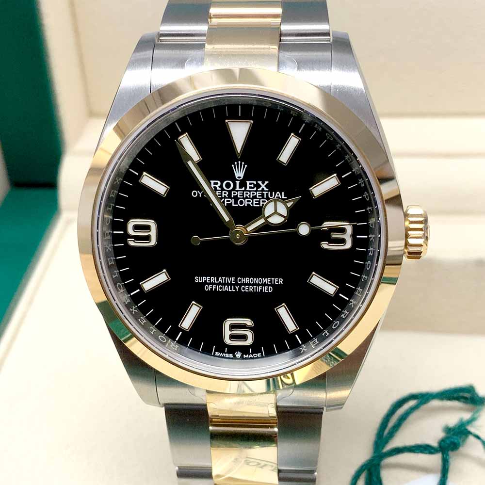 Rolex Explorer I 124273 Replica – Acciaio e Oro 36mm