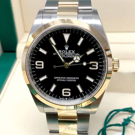 Rolex Explorer I 124273 Replica – Acciaio e Oro 36mm