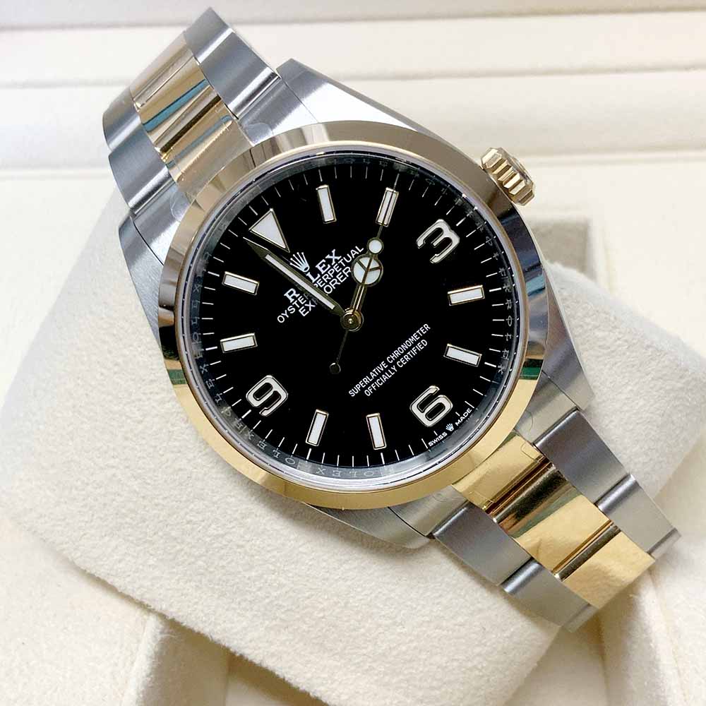 Rolex Explorer I 124273 Replica – Acciaio e Oro 36mm