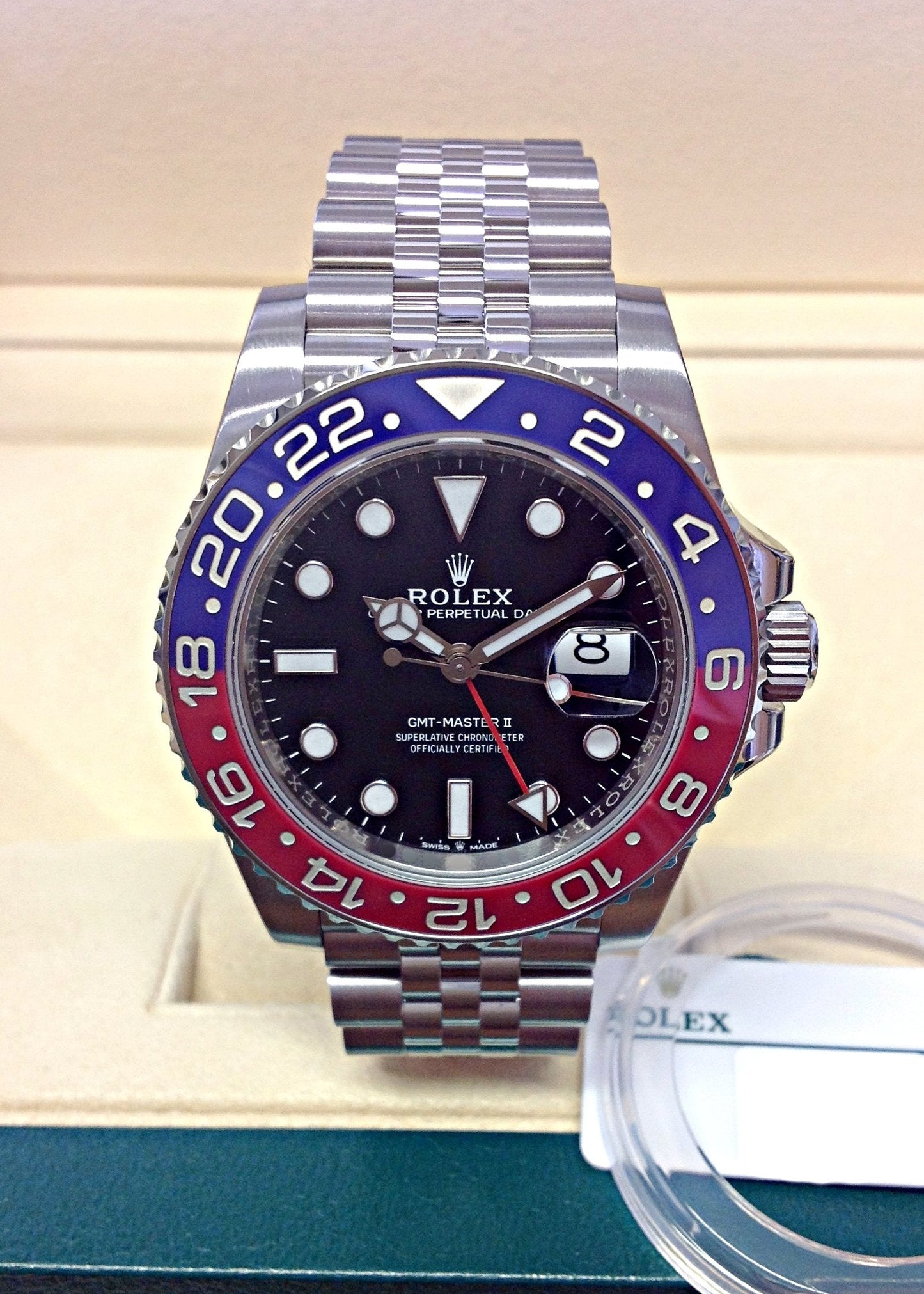 Rolex GMT-Master II “Pepsi” Jubilee | Replica Luxury