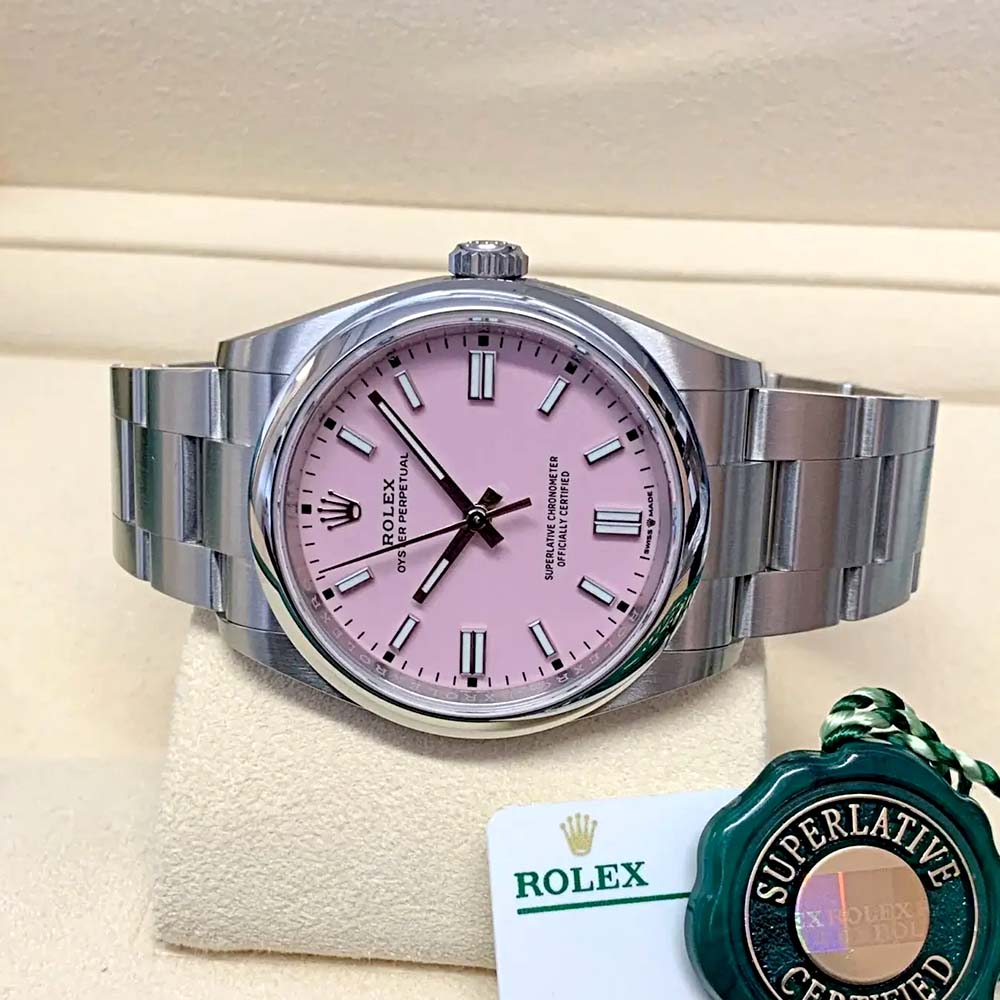 Rolex Oyster Perpetual 36 “Candy Pink” Replica – Quadrante Rosa