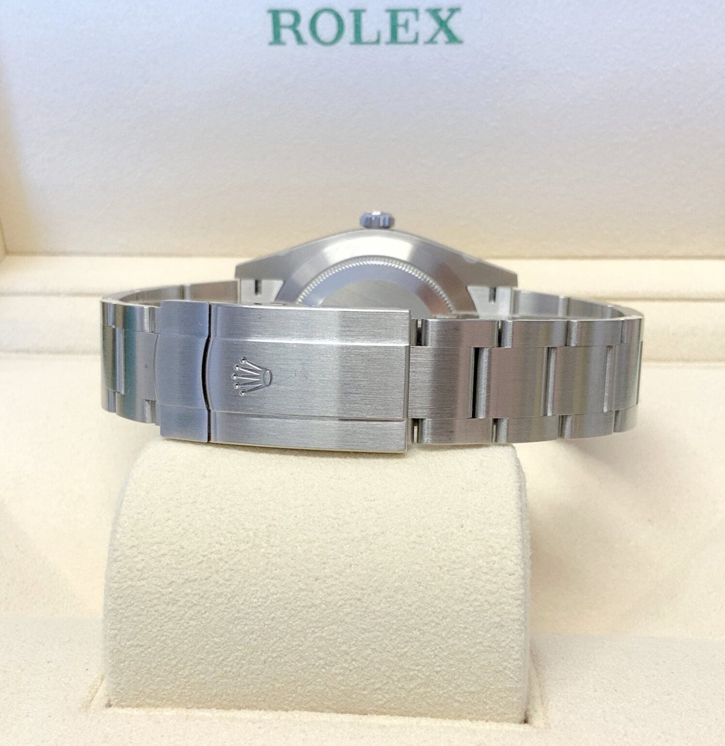 Rolex Oyster Perpetual Automatico Quadrante Turchese