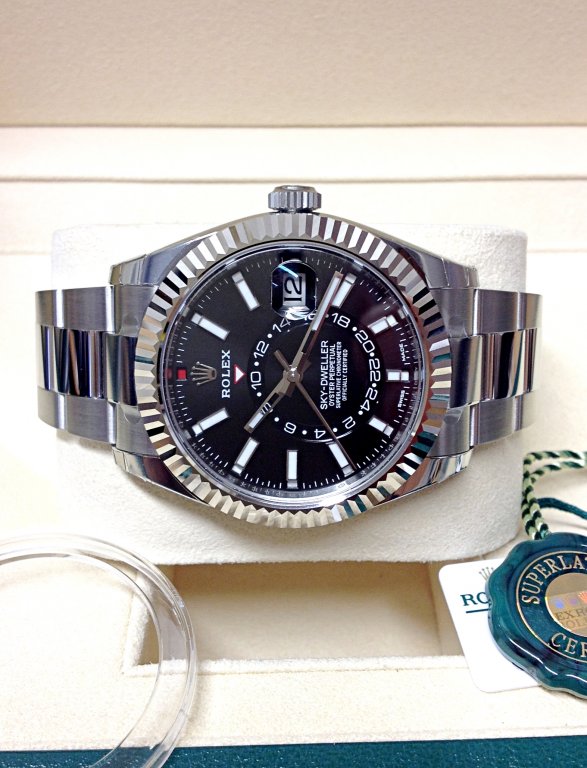 Rolex Sky-Dweller Black Dial – Replica 1:1 Acciaio | Orologio Replica di Lusso