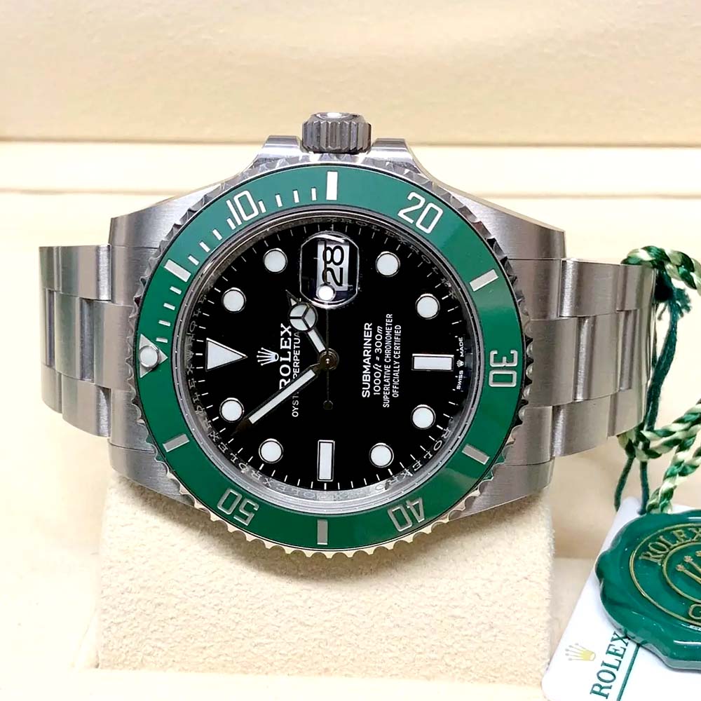 Rolex Submariner Date “Hulk” Replica – Lunetta Verde, Quadrante Nero