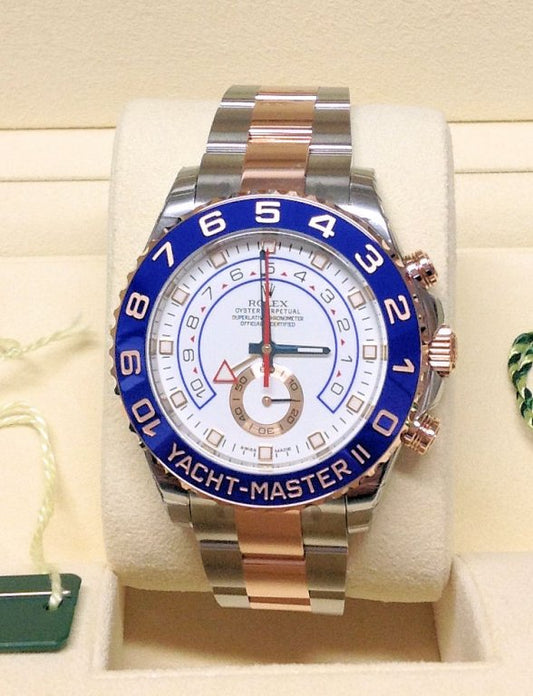 Rolex Yacht-Master II 116681 Acciaio e Oro Everose 44mm
