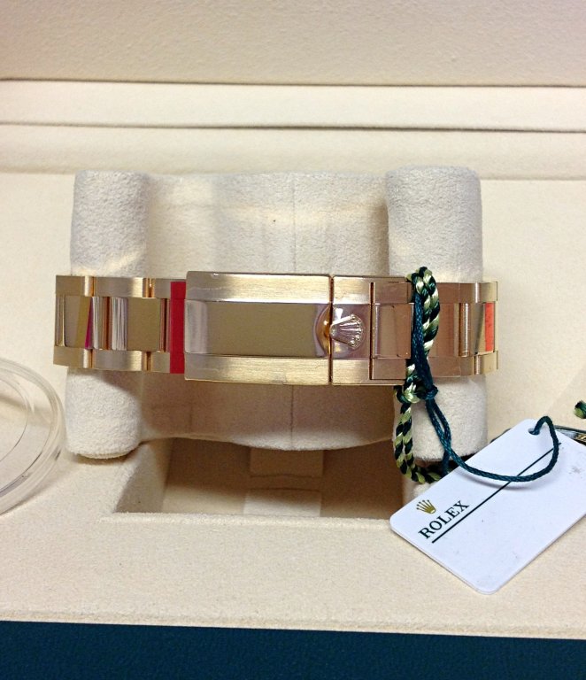 Rolex Yacht-Master II Automatico Oro Quadrante Bianco e Blu