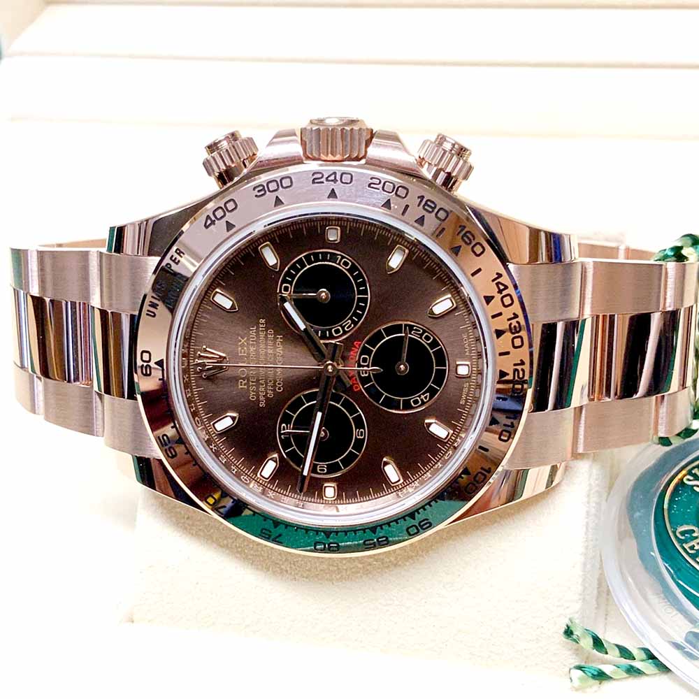 Rolex Daytona 116515 Replica – Oro Rosa Quadrante Chocolate