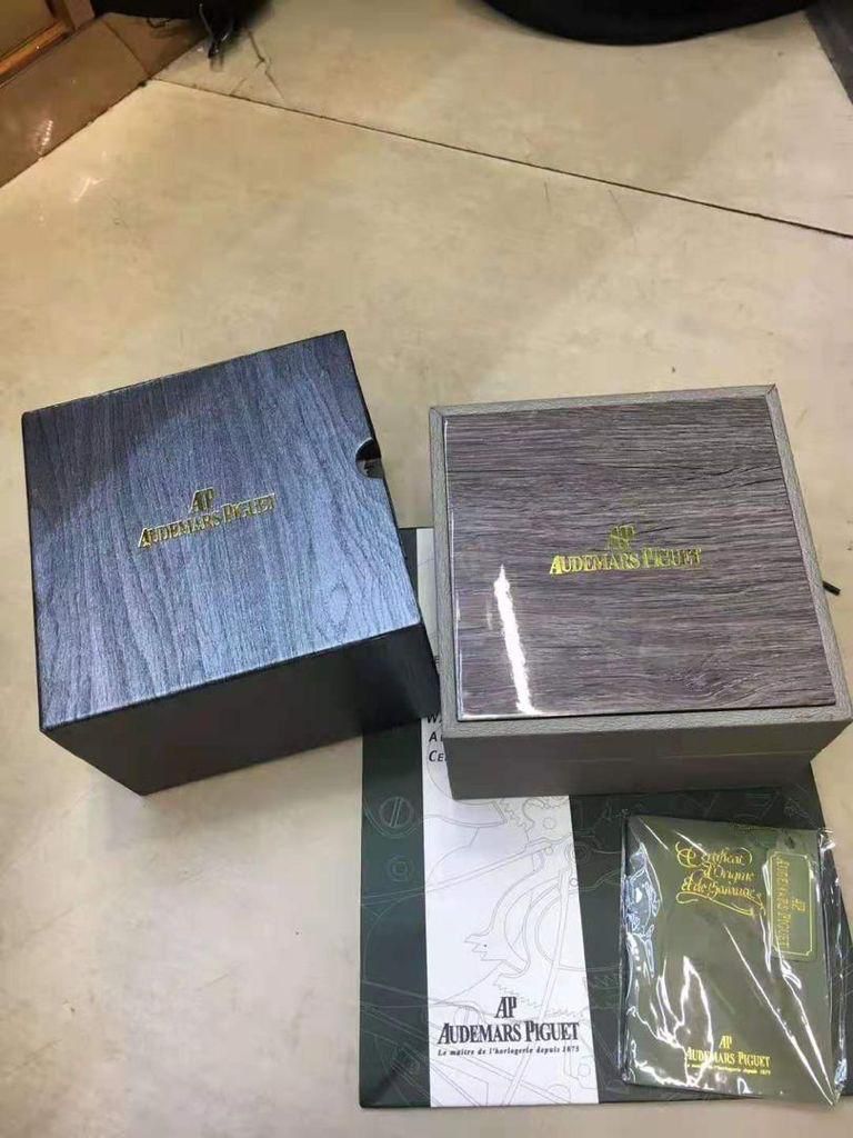 Audemars Piguet Box Original Style con Garanzia e Documenti