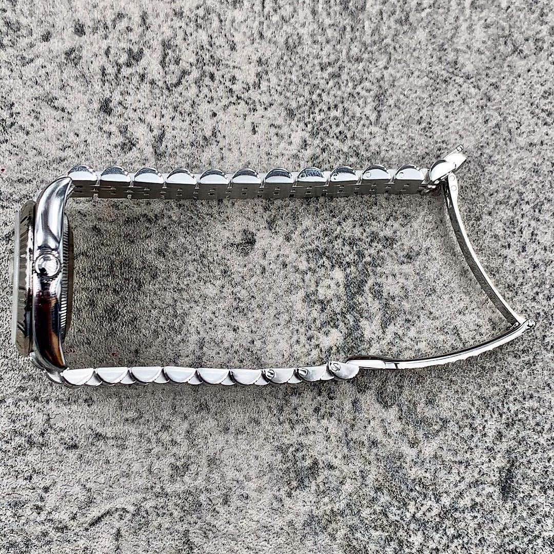 Rolex Datejust Argento con Diamanti e Bracciale Jubilee | Replica