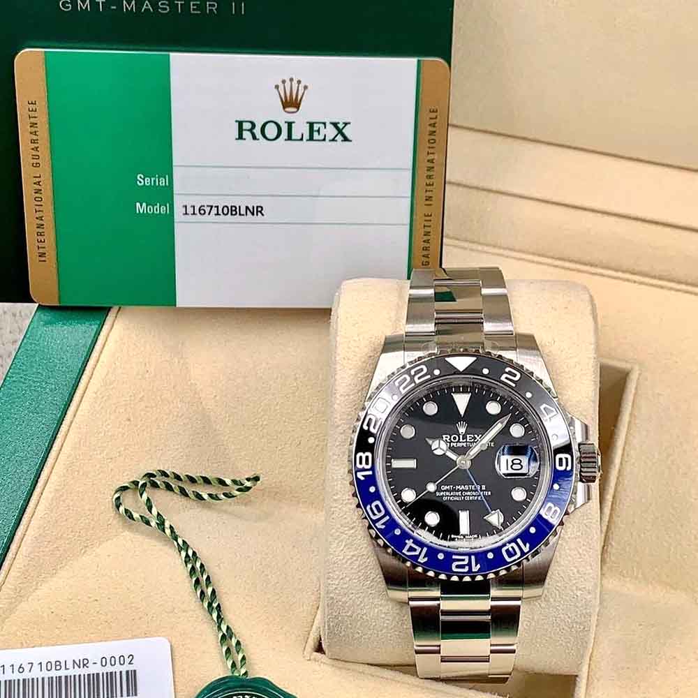 Rolex GMT-Master II “Batman” – Lunetta Blu/Nera – Oyster – Replica